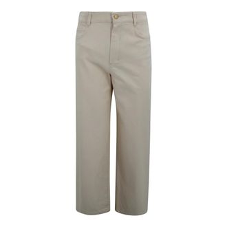 Max Mara Wide Trousers, female, Beige, 2XS, Wide Trousers