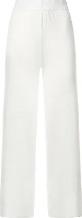 Max Mara Broeken, Dames, Wit, L, Straight Broeken