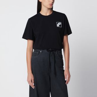 Maison Margiela Black cotton jersey T-shirt