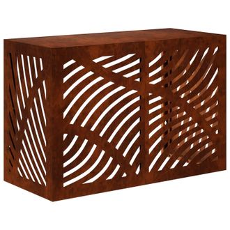 vidaXL Funda Para Aire Acondicionado Oxidado 90 X 40 X 60 Cm Vidaxl