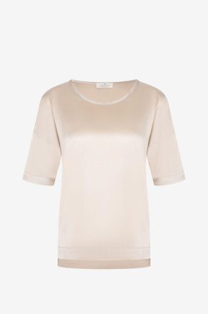 PANICALE T-Shirt aus Seide