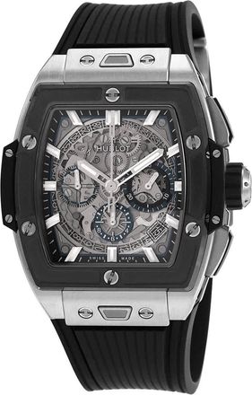 Hublot Spirit Of Big Bang Chronograph Automatic Silver Dial Mens Watch 642.NM.0170.RX
