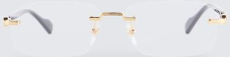 Gucci Gucci 125th Street rectangular glasses