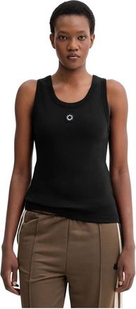 Kenzo Boke Flower 2.0 Tank Top - Dames - Tops zonder mouwen - Zwart - L - Katoen - Tops