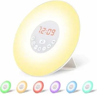 OEM Reloj Despertador Con Luz De Amanecer, Est&aacute;ndar Europeo