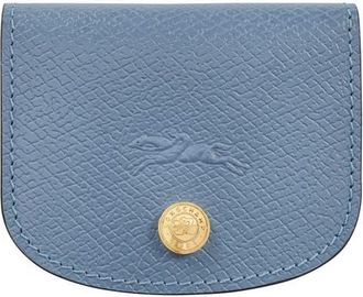 Longchamp Epure Leather Card Case in Slate at Nordstrom