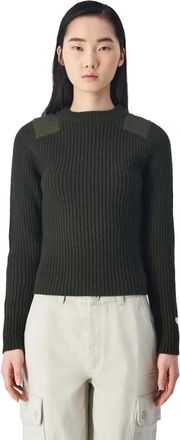 Champion Zware Polyester Trui - Dames - Ronde hals truien - Groen - XS - Polyester - Truien & Vesten