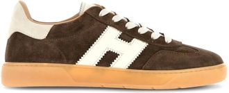 Hogan Sneakers, male, Brown, 8 1/2 UK, Cool Lace-Up Trainers
