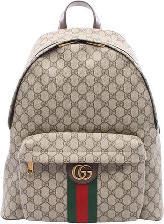 Gucci Pre-owned Gucci Medium GG Supreme Web Ophidia Backpack Ladies EL0SCIYRO43C4NNS