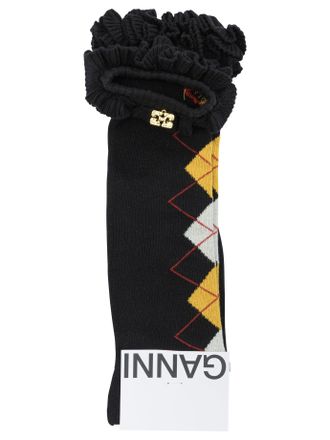 Ganni Argyle klassieke sokken