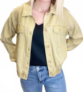 Tribal Sky Jacket In Star Fruit