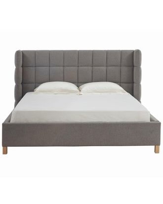 Safavieh Couture Emerson Grid Tufted Bed