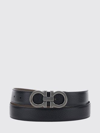 Ferragamo Belt Men color Black