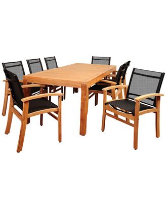 International Home Miami Amazonia Teak Outdoor Set