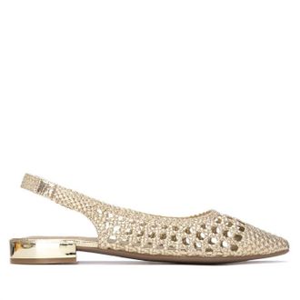 Xti Womens Pu Refined Sandal In Gold