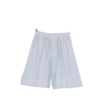 BASERANGE Striped Elasticated-waistband Shorts