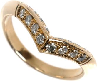 Louis Vuitton Pink Gold (18K) Band Ring (Pre-Owned)