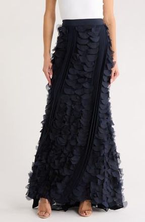 TWP Cry Me A River Silk Skirt in Midnight at Nordstrom Rack, Size 0