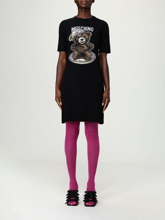 Moschino Abito in lana merino Teddy Moschino Couture