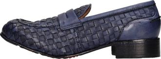 J.P. David Leren Mocassins - Dames - Loafers - Blauw - 36 EU - Leer - Schoenen