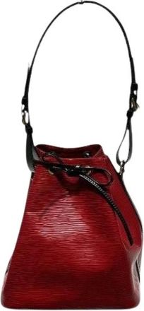 Louis Vuitton Pre-owned Bucket Bags, female, Red, Size: ONE SIZE Pre-owned Vintage Bucket Bag