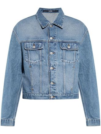 Jacquemus Medium Blue Washed Denim Jacket