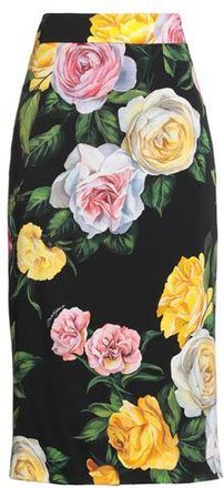 Dolce & Gabbana HOSEN & R&Ouml;CKE - Midi-R&ouml;cke auf YOOX.COM