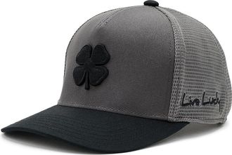 Black Clover Hardy 9 Adjustable Hat Baseball Caps Charcoal/Black Hat/Charcoal Mesh, Cotton/Mesh