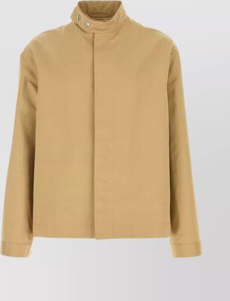 Jil Sander silk blend lightweight jacket