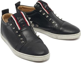 Christian Louboutin Sneakers in pelle - Nero