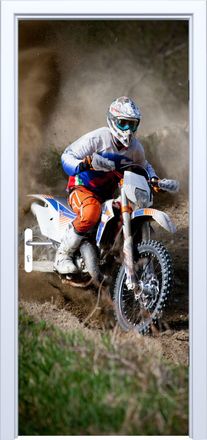 OEM Adhesivo De Tela Para Puerta De Motocross 749pd