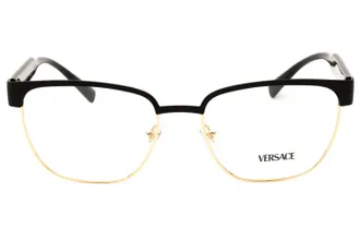 Versace 0VE1264 Metal Frame Eyeglasses - Black