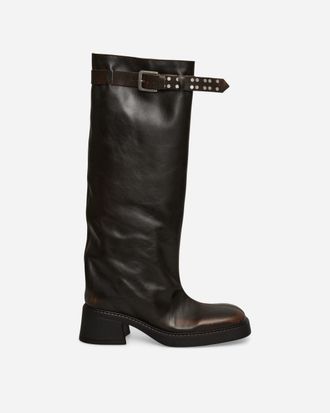 Miista Women s Kristel Tall Boots Brown