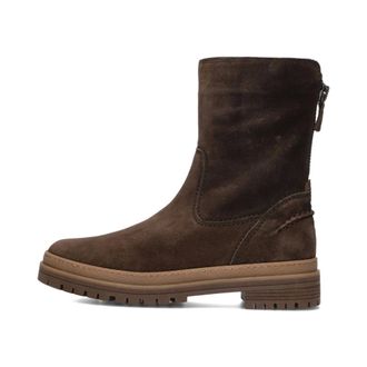 Gabor Schoenen, Dames, Bruin, 38 EU, Su&egrave;de, Bruine Su&egrave;de Enkellaarsjes 783.1