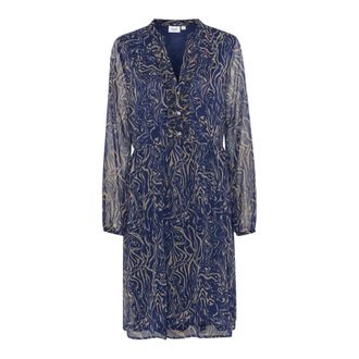 Saint Tropez Valerie SZ V-N Vestido - Dresses - Mujer - Azul - S