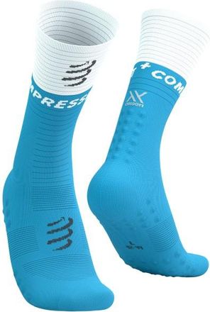 Compressport Mid Compression Socks V2.0 Laufsocken - Unisex | blau