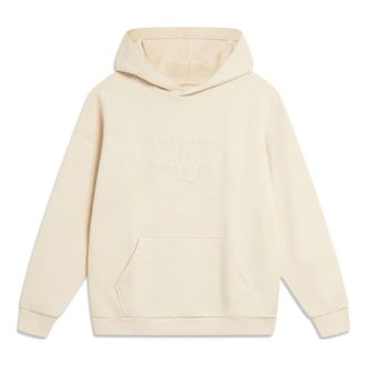Li-Ning Anything Is Possible Logo Hoodie Creamy White AWDT757-1