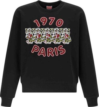 Kenzo Wild Tiger Embroidered Sweatshirt