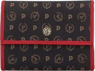 Pollini Mini portemonnee met flap in Heritage print - Dames - Portefeuilles - Veelkleurig - ONE Size - Accessoires
