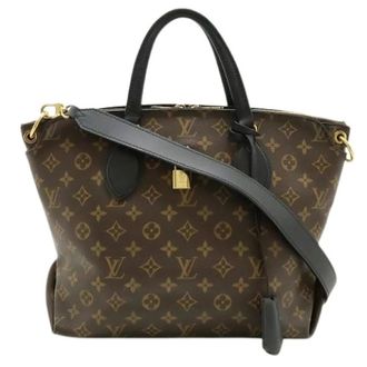 Louis Vuitton Pre-owned Handbags, female, Brown, Size: ONE SIZE Pre-owned Monogram Flower Zip Tote MM 2way bag