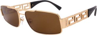 Versace Mens 60Mm Sunglasses