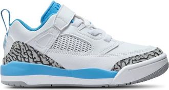 Nike Jordan Boys Spizike Low - Preschool Basketball Shoes White/University Blue/Grey Size 11.0