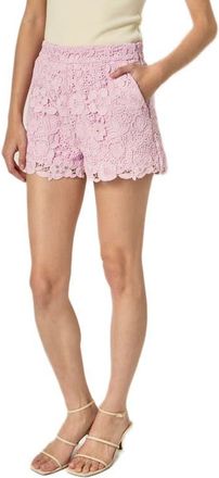 English Factory Guipure Lace Shorts in Lilac at Nordstrom, Size Medium