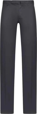 Incotex Tailored Cotton Broeken - Heren - Nette broeken - Grijs - L - Katoen - Broeken