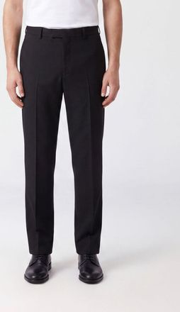 Pantaloni Torino Pantaloni sartoriali slim fit in pura lana vergine con tasche con patta