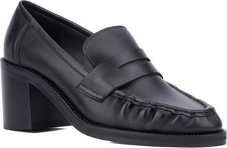 Aquatalia Josette Penny Loafer Pump in Black at Nordstrom Rack, Size 8.5