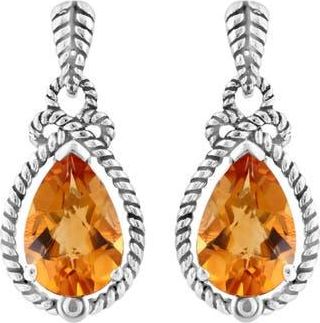 Effy Citrine Drop Earrings in Orange at Nordstrom Rack