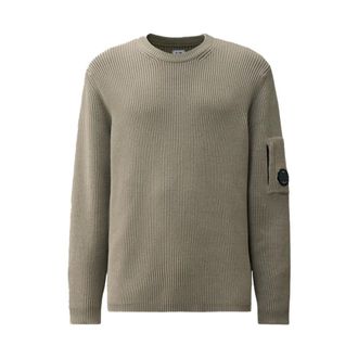 C.P. Company C.P. Company, Round-neck Knitwear, male, Gray, XS, Knit Jumper