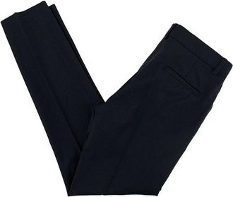 The Row Black Fine Wool-Silk Cigarette Pants Size XXS