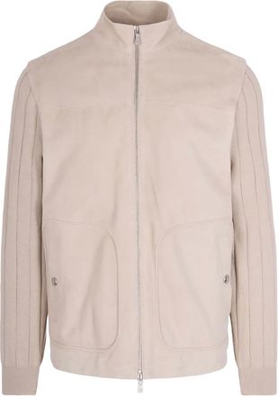 Eleventy Giacca con inserti a coste - Toni neutri